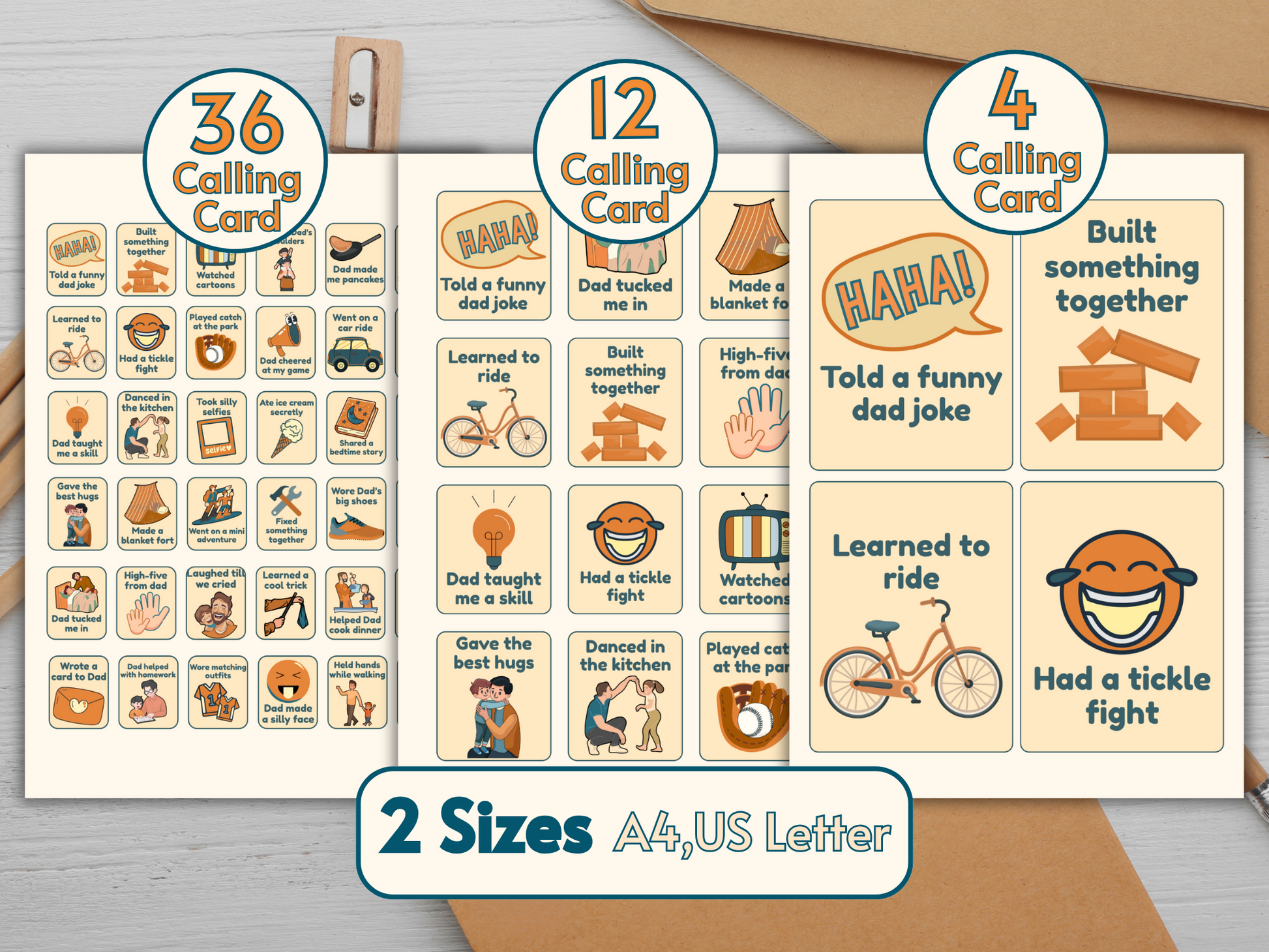 Father’s Day Bingo Card Download - Perfect Activity for Kids and Families