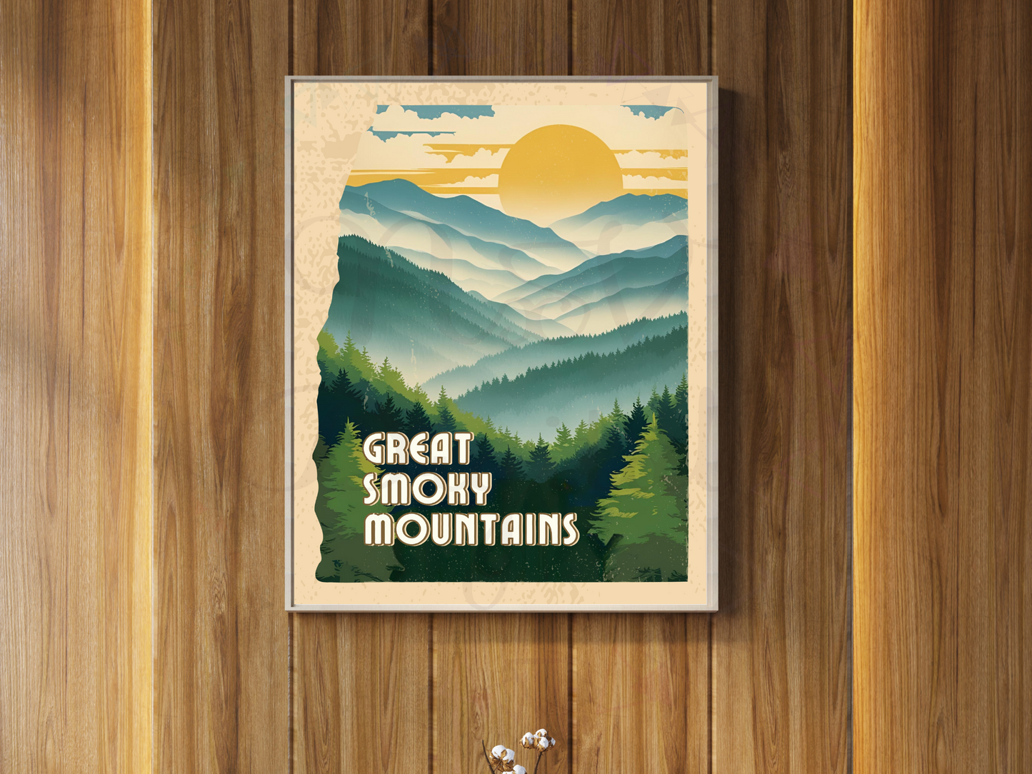 Nature wall art for travel lovers and hikers