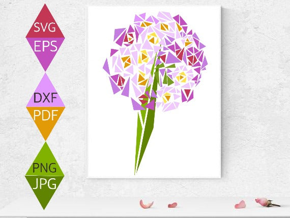 Lantana Flower Svg