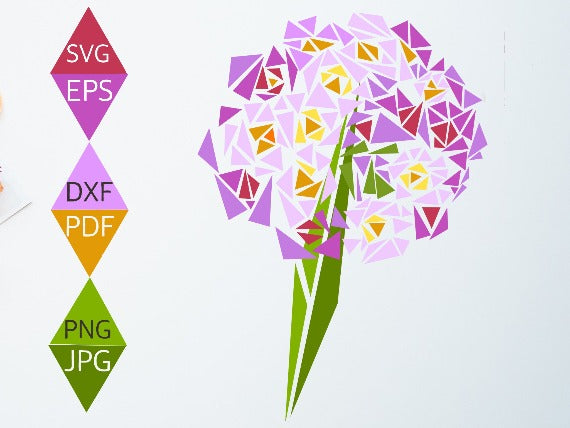Lantana Flower Svg