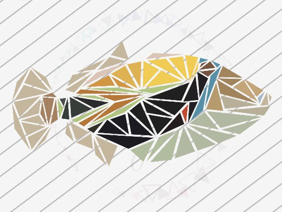 Humu Humunukunukuapua'a Reef Triggerfish Svg