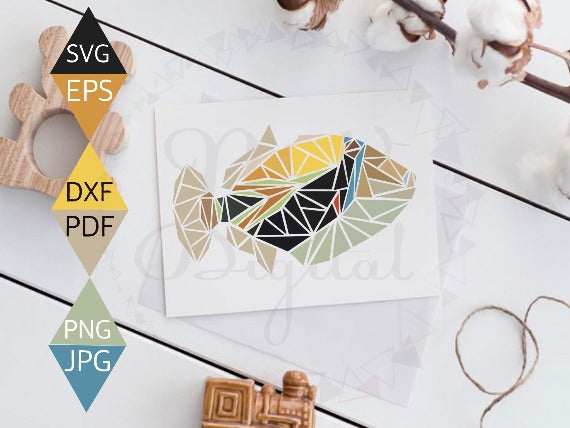 Humu Humunukunukuapua'a Reef Triggerfish Svg