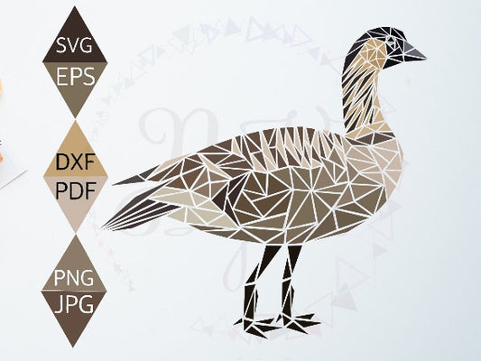 Hawaiian Nene Bird Svg