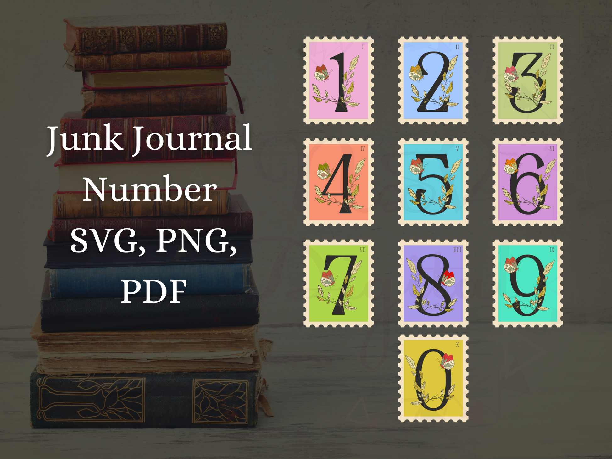postage stamps Numbers