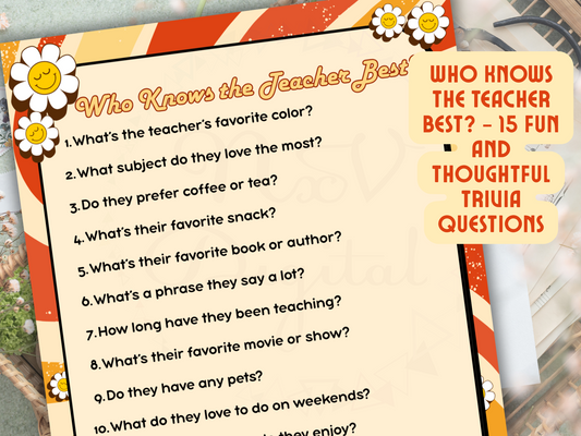 Fun interactive classroom activity printed on A4 page