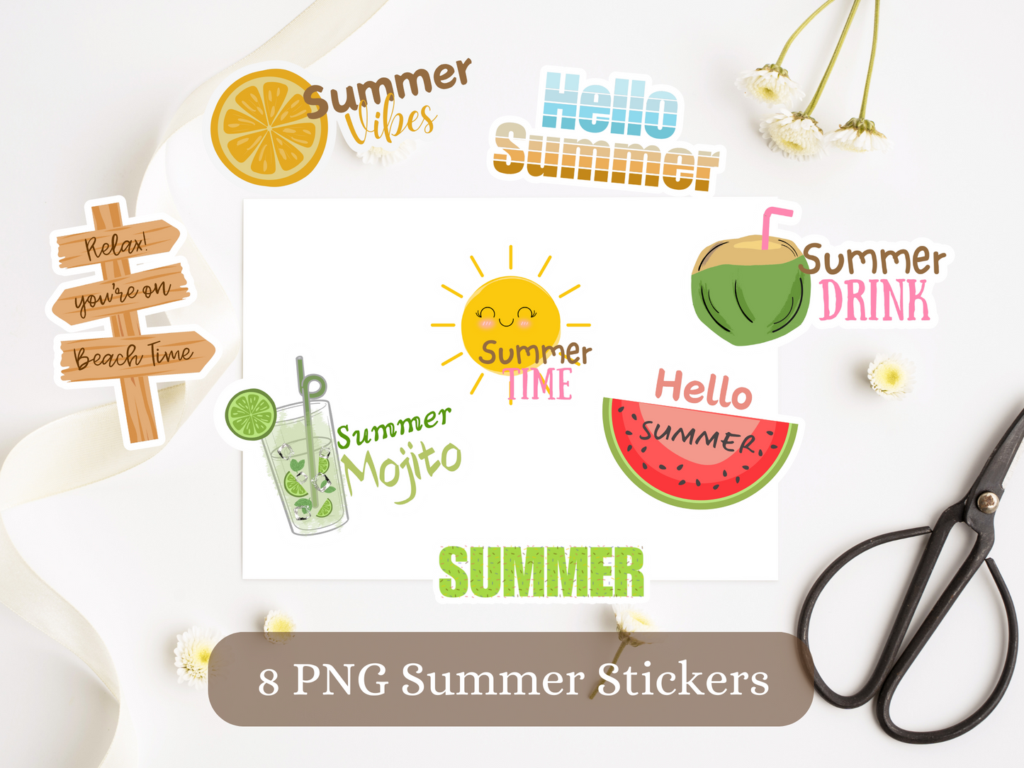 Summer Sticker Bundle