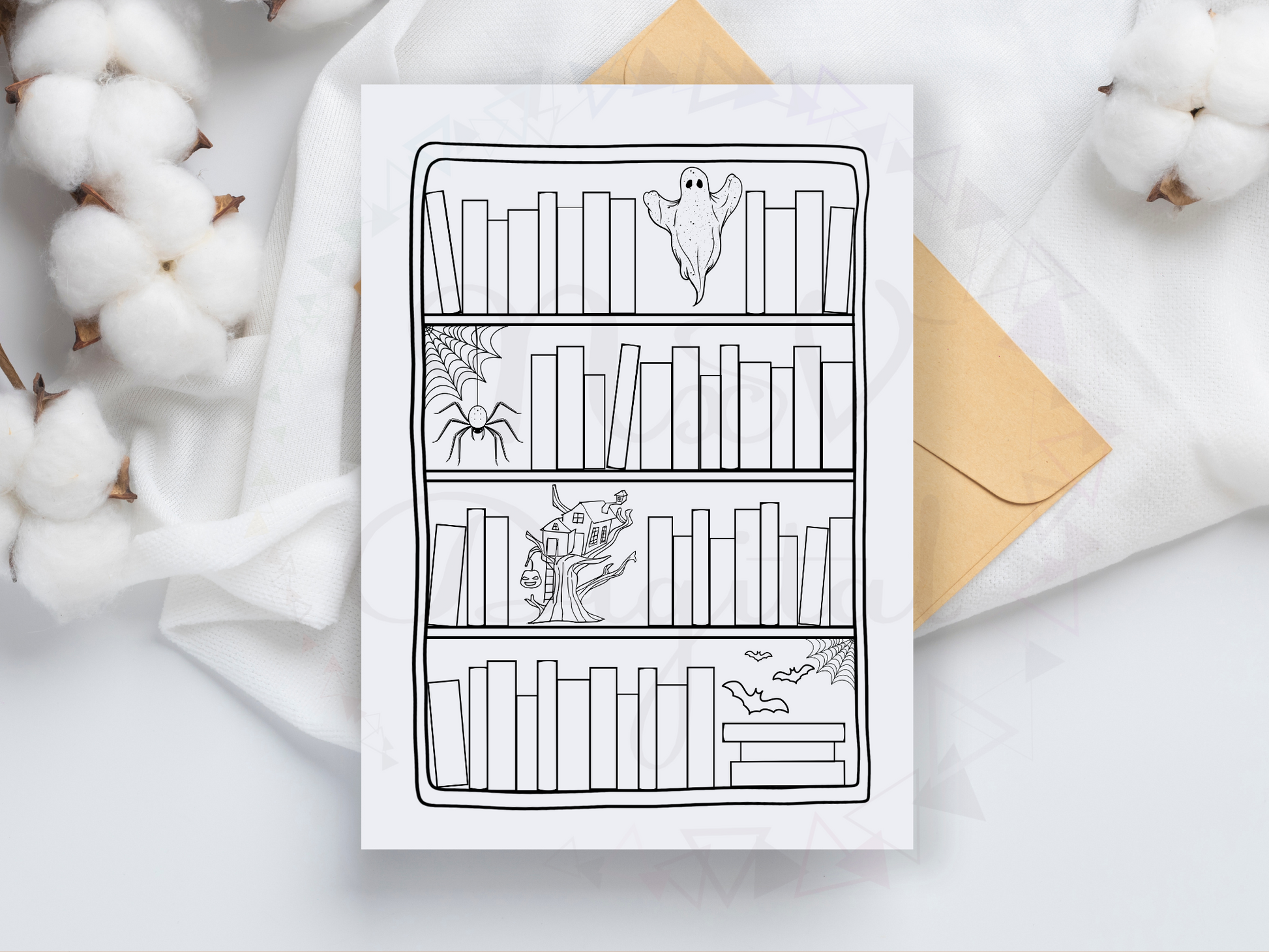 Track your reading journey by colouring each book. Draw a bookshelf with 4 shelves.