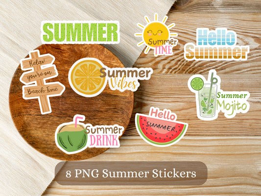 Summer Sticker Bundle