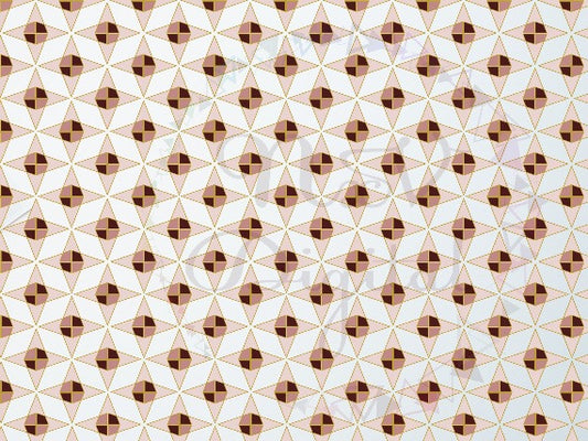 Art Deco star pattern