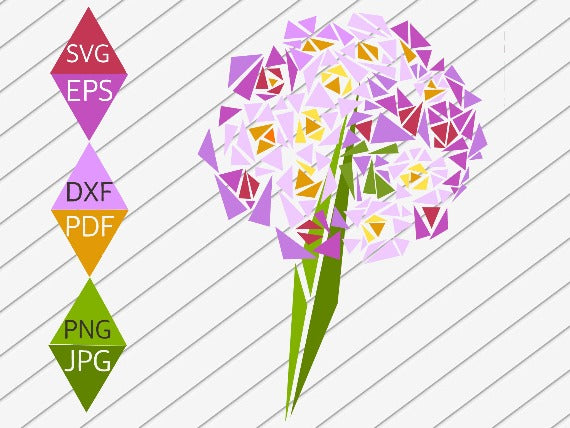 Lantana Flower Svg