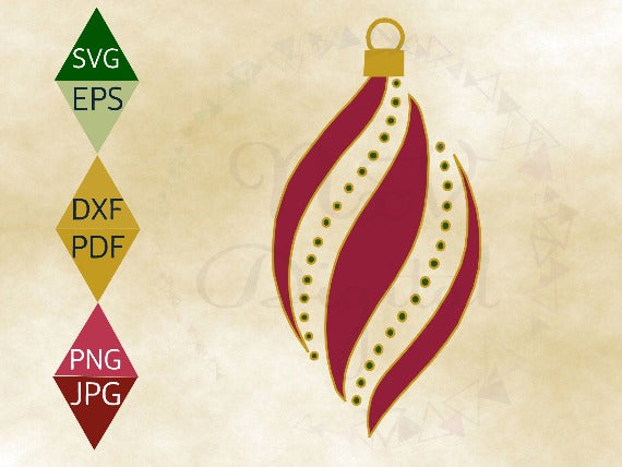 Christmas Ornaments Svg