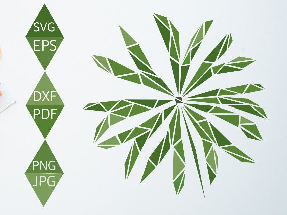 Palm Leaf Svg