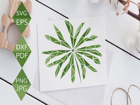 Palm Leaf Svg