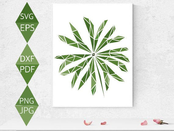 Palm Leaf Svg