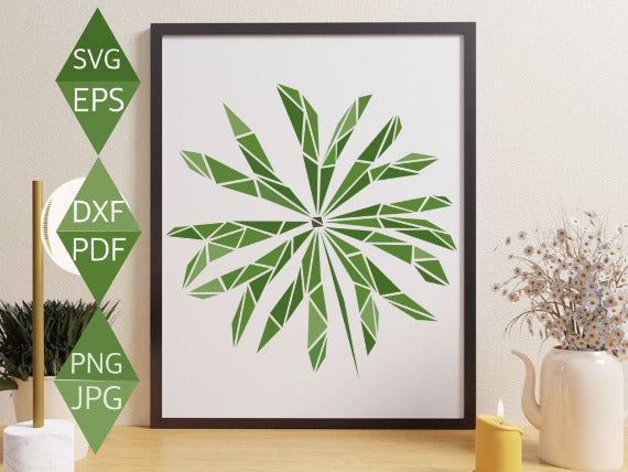 Palm Leaf Svg