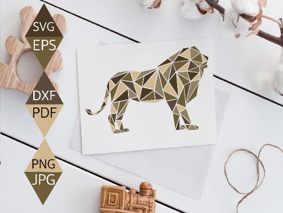 Rustic Lion King Svg