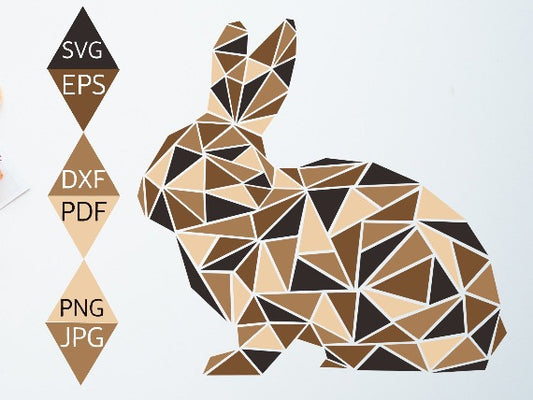 Rustic Rabbit Svg