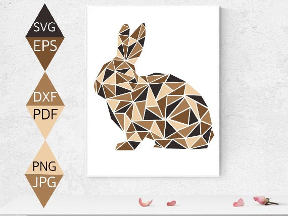 Rustic Rabbit Svg