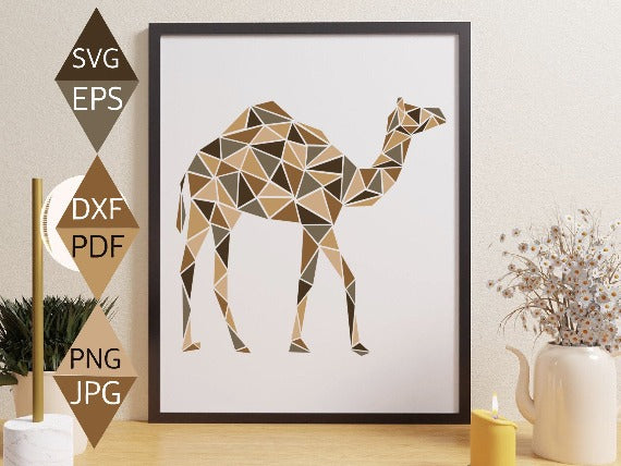 Rustic Camel Svg