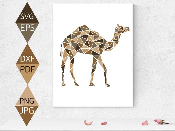 Rustic Camel Svg