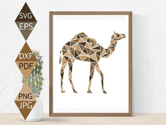 Rustic Camel Svg