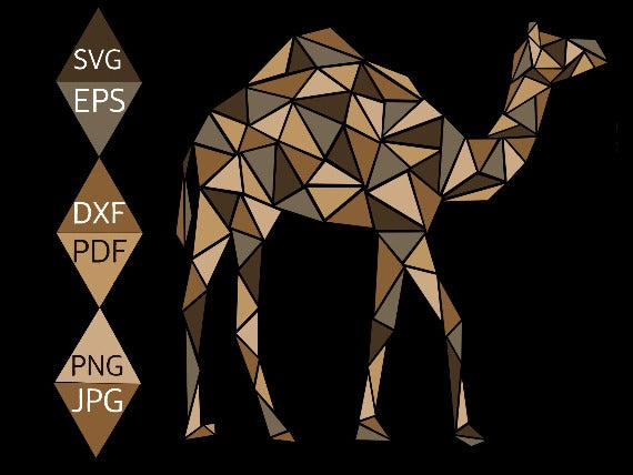 Rustic Camel Svg