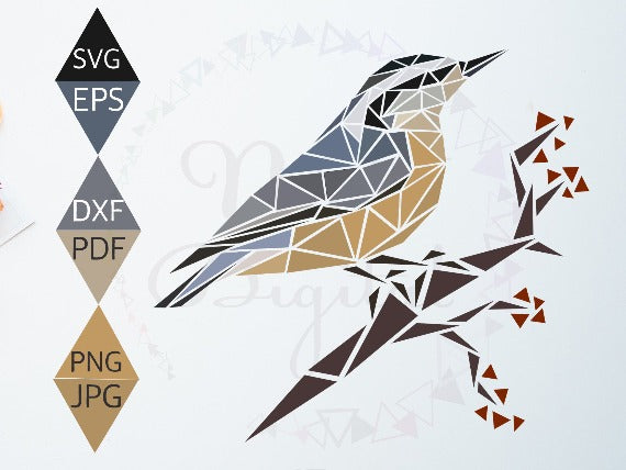 Nuthatch Bird Svg