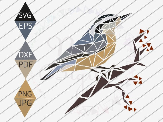 Nuthatch Bird Svg