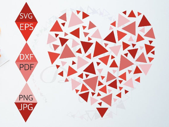 Heart Shaped Vector Svg