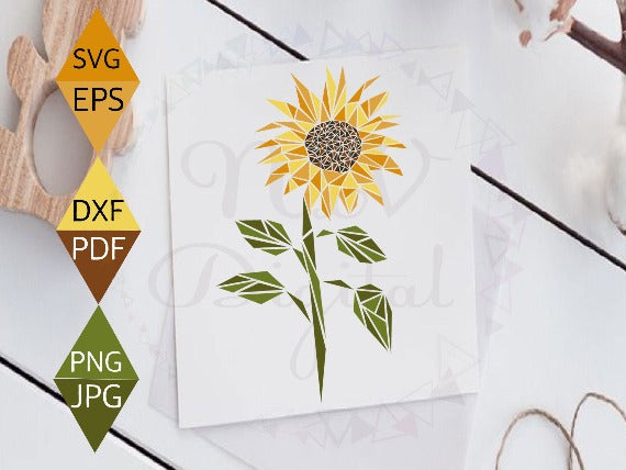 Sunflower Svg