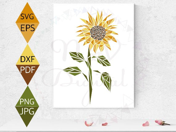 Sunflower Svg