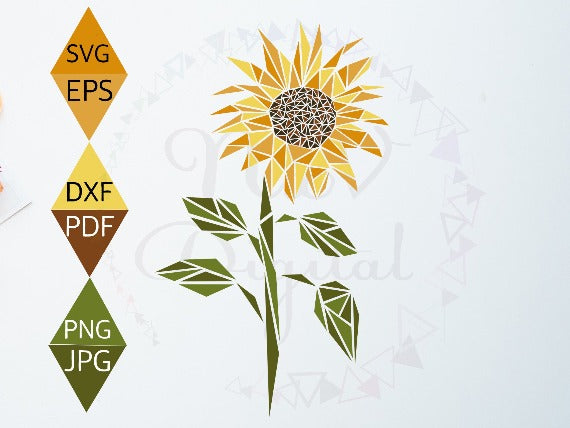 Sunflower Svg