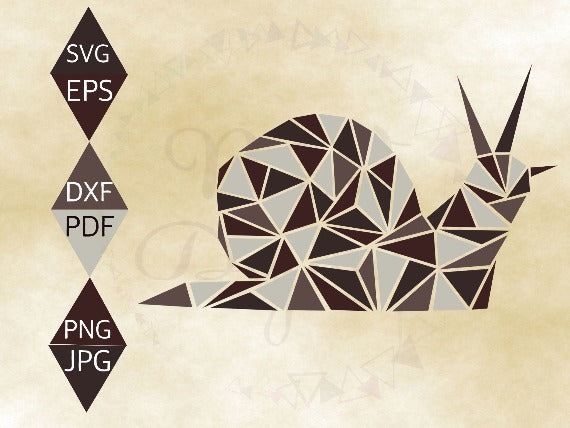 Rustic Snail Svg