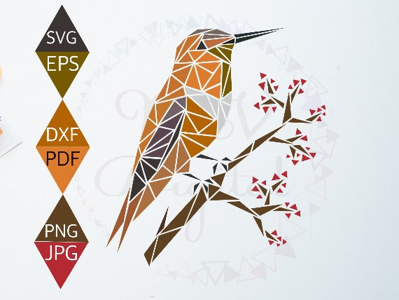 Rufous Hummingbird SVG