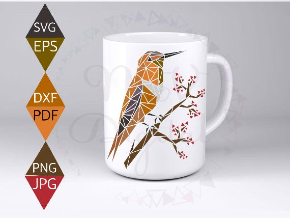 Rufous Hummingbird SVG