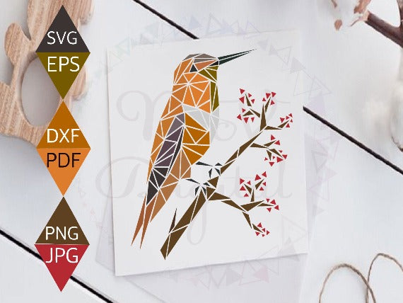 Rufous Hummingbird SVG