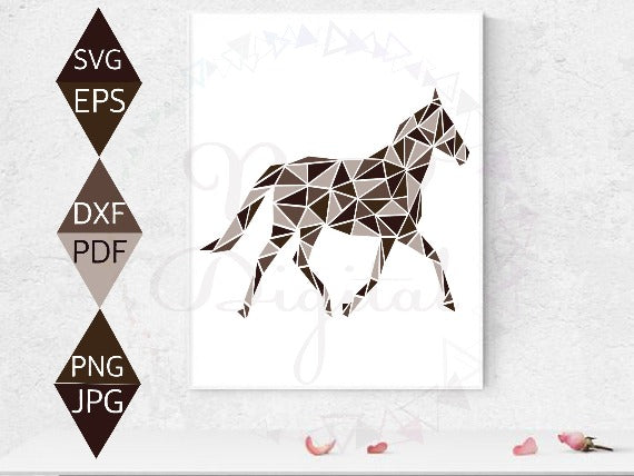 Rustic Horse Svg