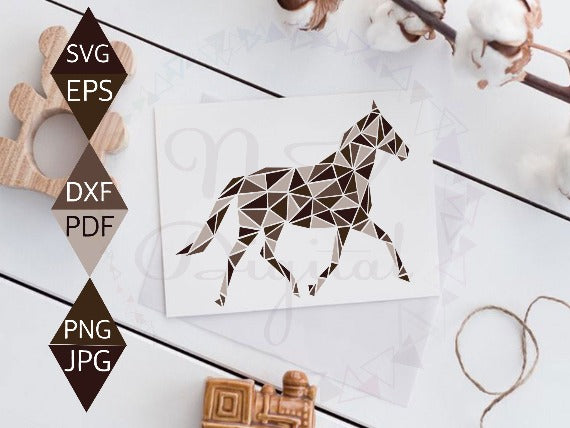 Rustic Horse Svg