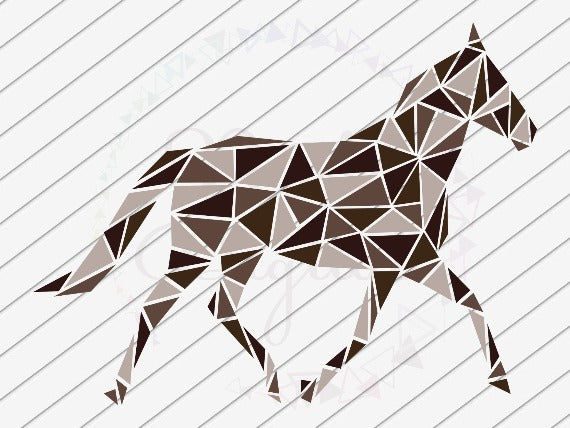 Rustic Horse Svg