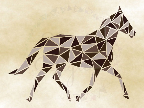 Rustic Horse Svg