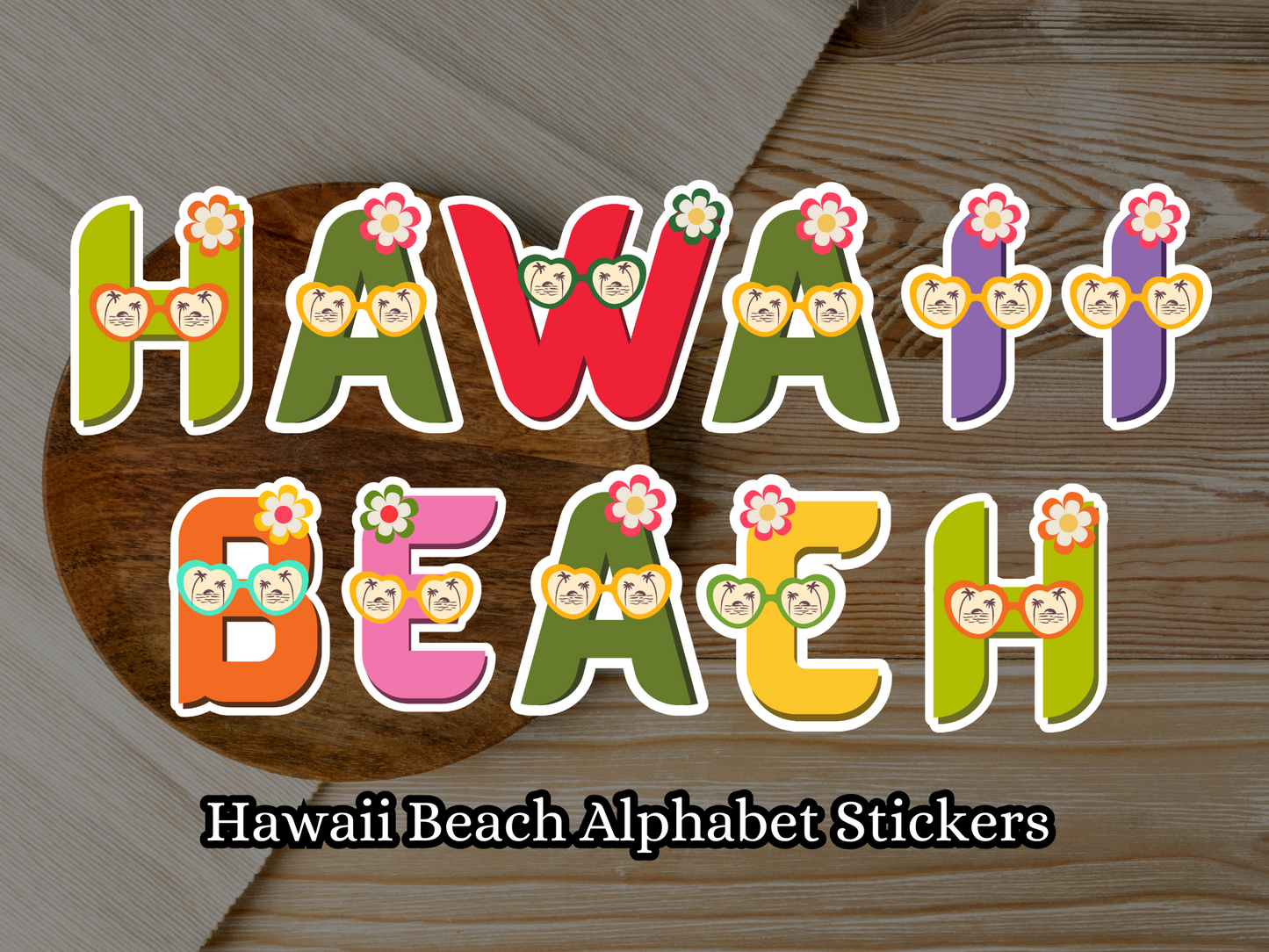 Hawaii Beach Letter Png